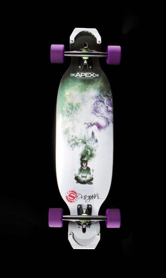 Apex 34 Longboard Complete (Full Custom) Skateboards