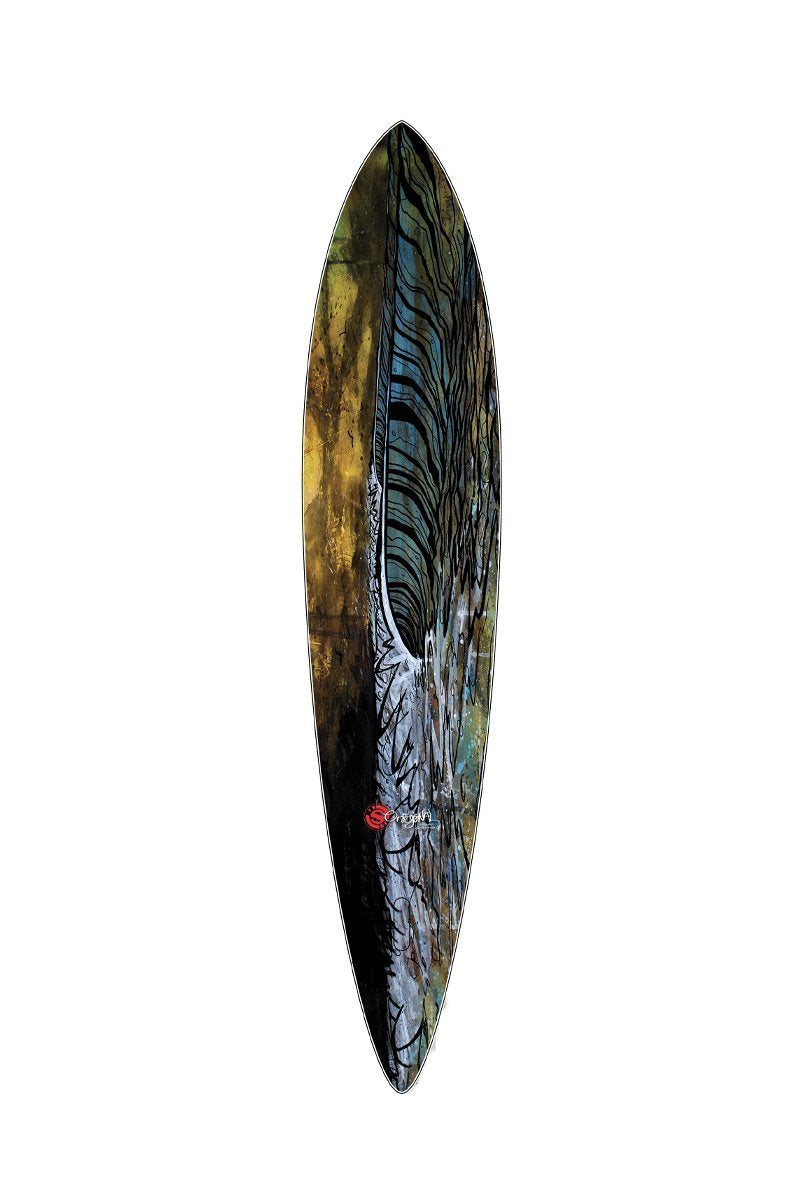 9.75 x 36.5 NATURAL LONGBOARD SKATEBOARD Deck KICKTAIL 9.75 x 36.5 NATURAL LONGBOARD SKATEBOARD Deck KICKTAIL